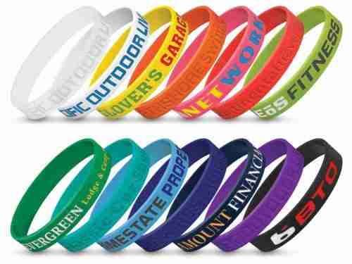 Silicone Wrist Band – Debossed