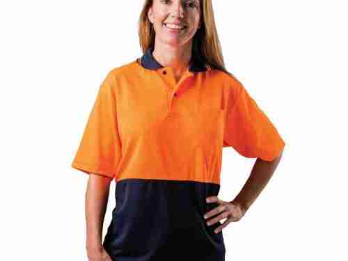 Hi Viz Short Sleeve Polo