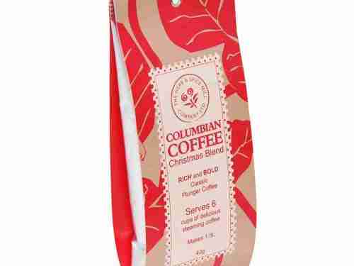 Herb & Spice Christmas Coffee Blend Red Wrap