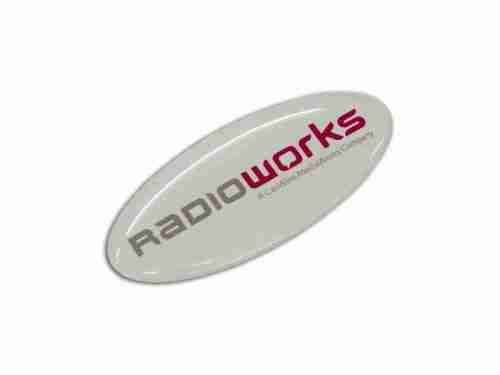 Resin Coated Labels 55 x 24mm – Oval